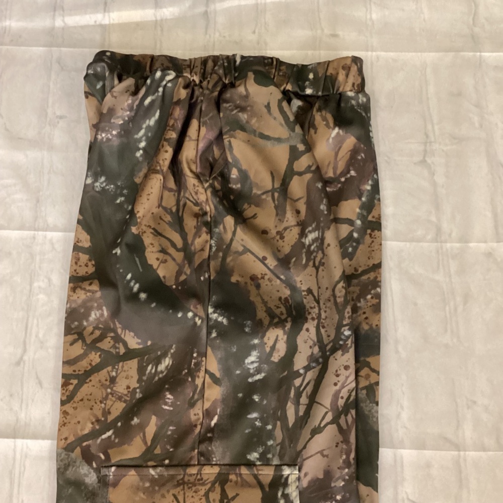 CAMOUFLAGE TREE CARGO PANTS (Color: Tree Edges) - Picture 6 of 10